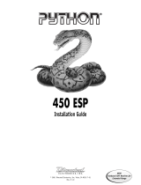 Directed Electronics Python 450 ESP Installation guide