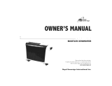 Royal Sovereign BDH-550 Owner's manual