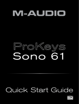 M-Audio SONO 61 User manual