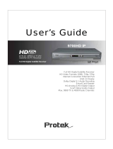 Protek 9700HD IP User manual