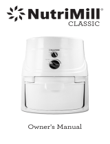 NutriMill 760200 Owner's manual