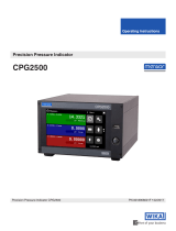 mensor CPG2500 Operating Instructions Manual