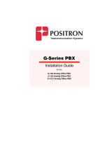 Positron G-1212 Installation guide