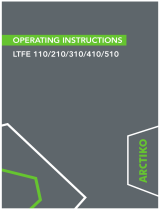 Arctiko LTFE 210 Operating Instructions Manual