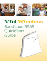 VTel Wireless BandLuxe R565 Quick start guide