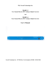 Forssell Technologies MADC-4 User manual