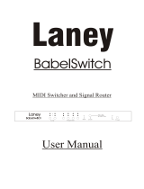 Laney BABELSWITCH User manual