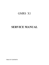 ChatterBox GMRS X1 User manual