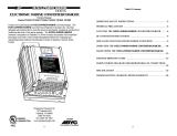 Progressive Dynamics PD2020 Owner's manual