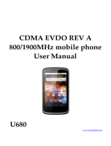 UMX U680 User manual