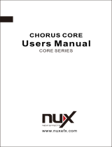 Nux Chorus Core User manual