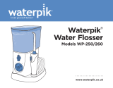 Waterpik Water Flosser WP-260 User manual