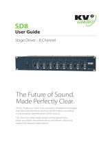 KV2 Audio SD8 User manual