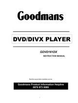 Goodmans Gdvd161dx User manual