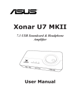 Asus XONAR U7 MKII User manual
