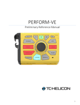 TC-Helicon Perform-Ve Reference guide