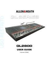 ALLEN & HEATH GL2800 User manual