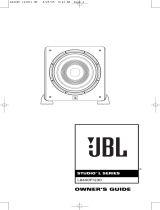 JBL Studio L8400P/230 Owner's manual