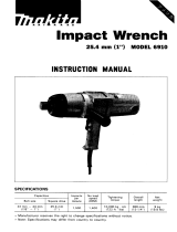 Makita 6910 User manual