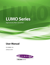 GRASS VALLEY LUMO Series User manual