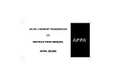 APPA 30 Owner's manual
