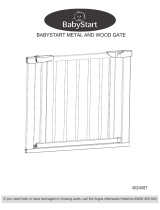 BabystartMetal & Wood Gate