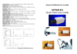 Astro Shop GSTAR-EX Quick Reference Manual