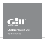 Gill Regatta Master Watch W012 Instructions Manual