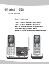 AT&T TL92220 User manual