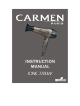 Carmen IONIC 2200W User manual