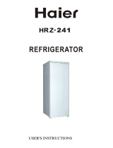 Haier HRZ-241 User manual