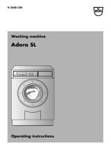 V-ZUG Adora S Operating Instructions Manual