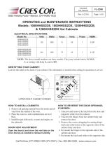 Cres Cor 1200-HH-SS-2DE Owner's manual