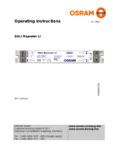 Osram DALI Repeater LI Operating Instructions Manual
