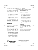 Radio Shack 33-1180 User manual