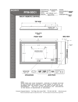 Sony PFM-50C1 Specification