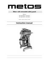 Metos SP-100-A/NH User manual