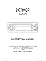 Denver cad-370 User manual