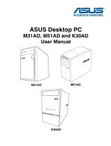 Asus M51AD-B08 Essentio User manual