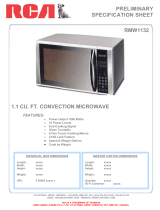 RCA RMW1132 User manual