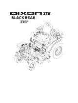 Dixon ZTR44/968999690 User manual