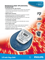 Philips AZ 9011 User manual