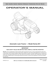 MTD 601 User manual