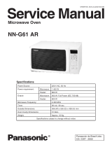 Panasonic NN-G61 AR User manual