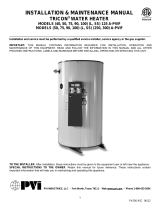 PVI Industries TRICON 50 L 250 A-PVIF User manual