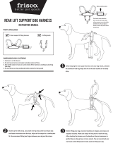 frisco better pet goods Rear Lift Support Dog Harness User manual