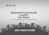 Tellur Bluetooth FM Transmitter B8 User manual