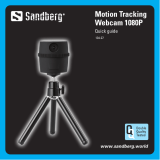 Sandberg Motion Tracking Webcam 1080P User guide