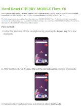 CHERRY MOBILE  Flare Y6 User manual