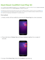 Coolpad Cool Play 6C Hard reset manual